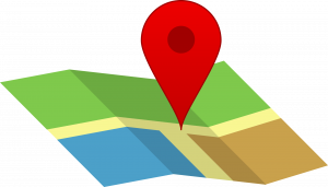 Know Where you are and where you're going on your map