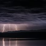 Lightning over your fishery will always make for a non-productive fishing day