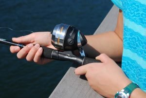 The spincast reel is universally accepted as the beginners fishing reel