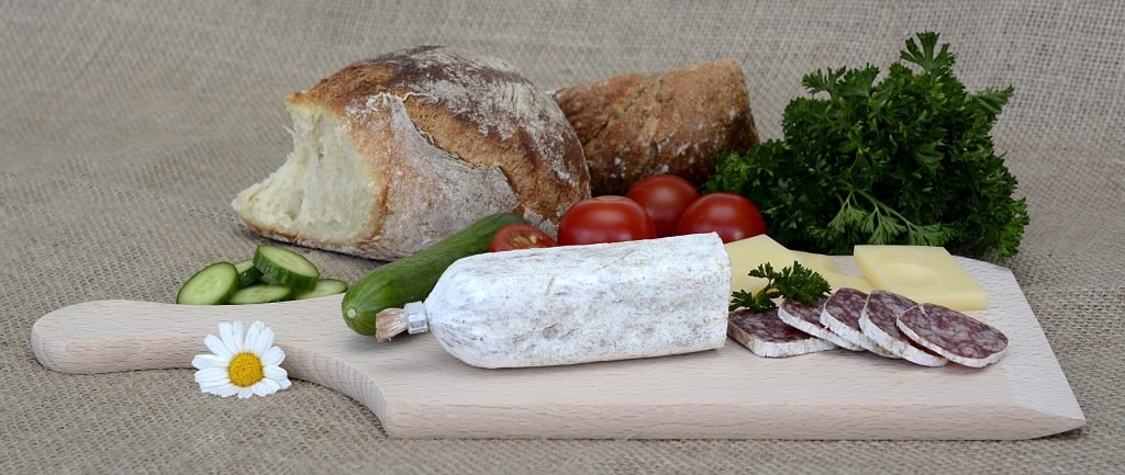 A simple assortment of unusual snack foods can make for a very easy yet memorable valentines dinner while on a boat ride