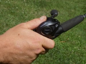 Left-Handed Baitcaster, low profile