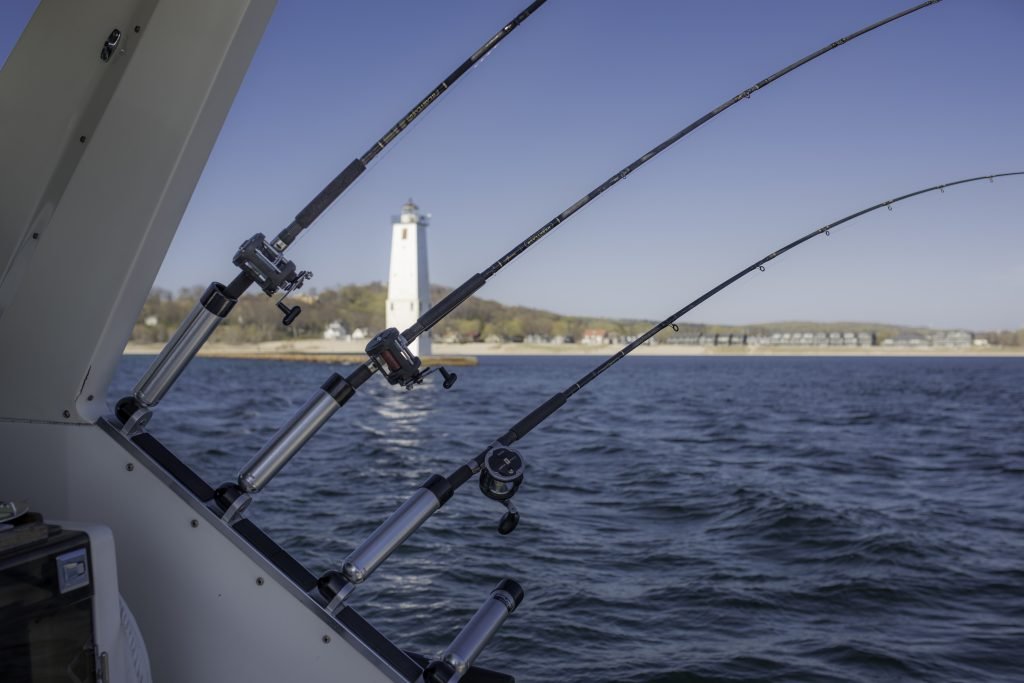 Chartered boats are often a simple way to find just the right valentines fishing spot