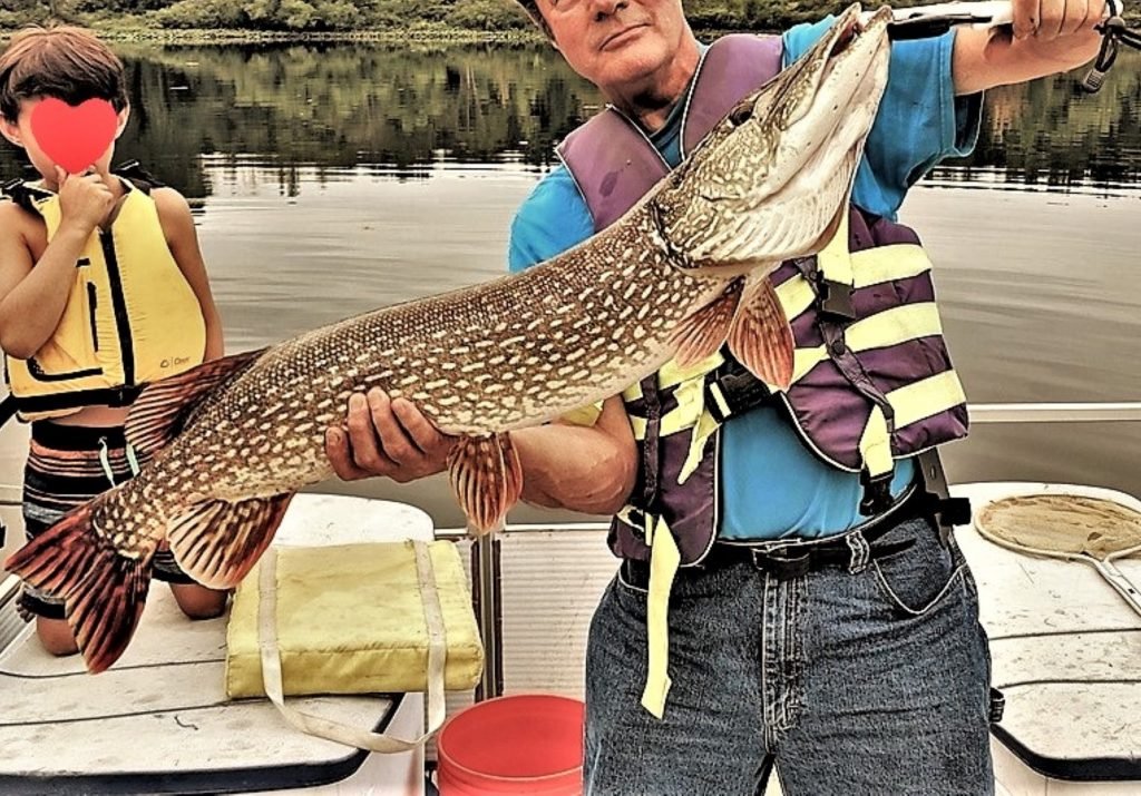 Using a gripper and one hand to support the weight can limit injury to the fish