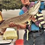 Using a gripper and one hand to support the weight can limit injury to the fish