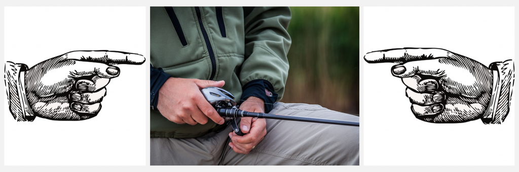 Left-Handed fishing has always been treated as rare and has been discouraged