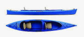 THe Featherlite Tandem Kayak we started our kayaking adventures with