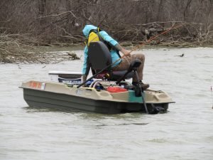 Even in high winds, the stability of the Bass Raider allows for a good amount of movement