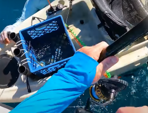 You'll be sure to retrieve the gear that was secured. If it isn't secured and it doesn't float, you will be hard pressed to recover it.