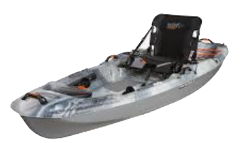 The Pelican Catch 100 is a common choice for newer kayak anglers looking for a reasonably priced, reliable fishing kayak