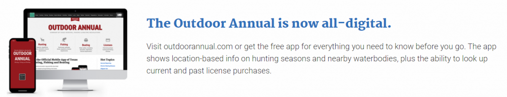 Texas has their regulations on an app that is continuously updated. Check in with your state to see if they have something similar.