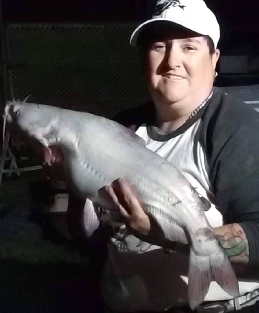 It is common to find larger Catfish feeding later in the day and into the night.