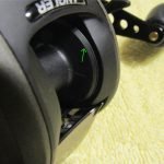 A bait caster will normally have a notch or a molded line along the spool to show you where the fill line sits.