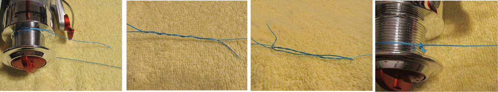 Many anglers find the clinch knot comes in handy for a variety of uses including spooling their fishing reels.