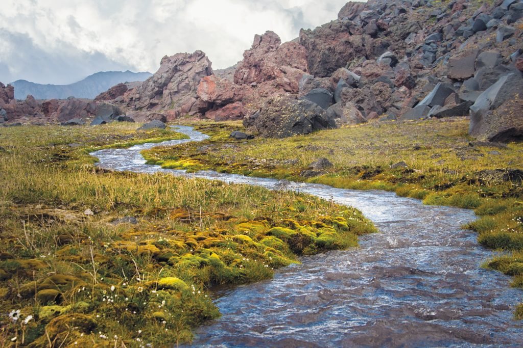 Creeks can be shallow or deep, fast moving or slow moving water.