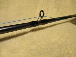 Running your line through the eyelets before spooling your reel will help with smooth and tight spooling.