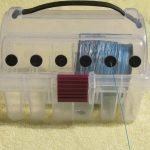 There are containers available to purchase for smoothly unspooling your line.