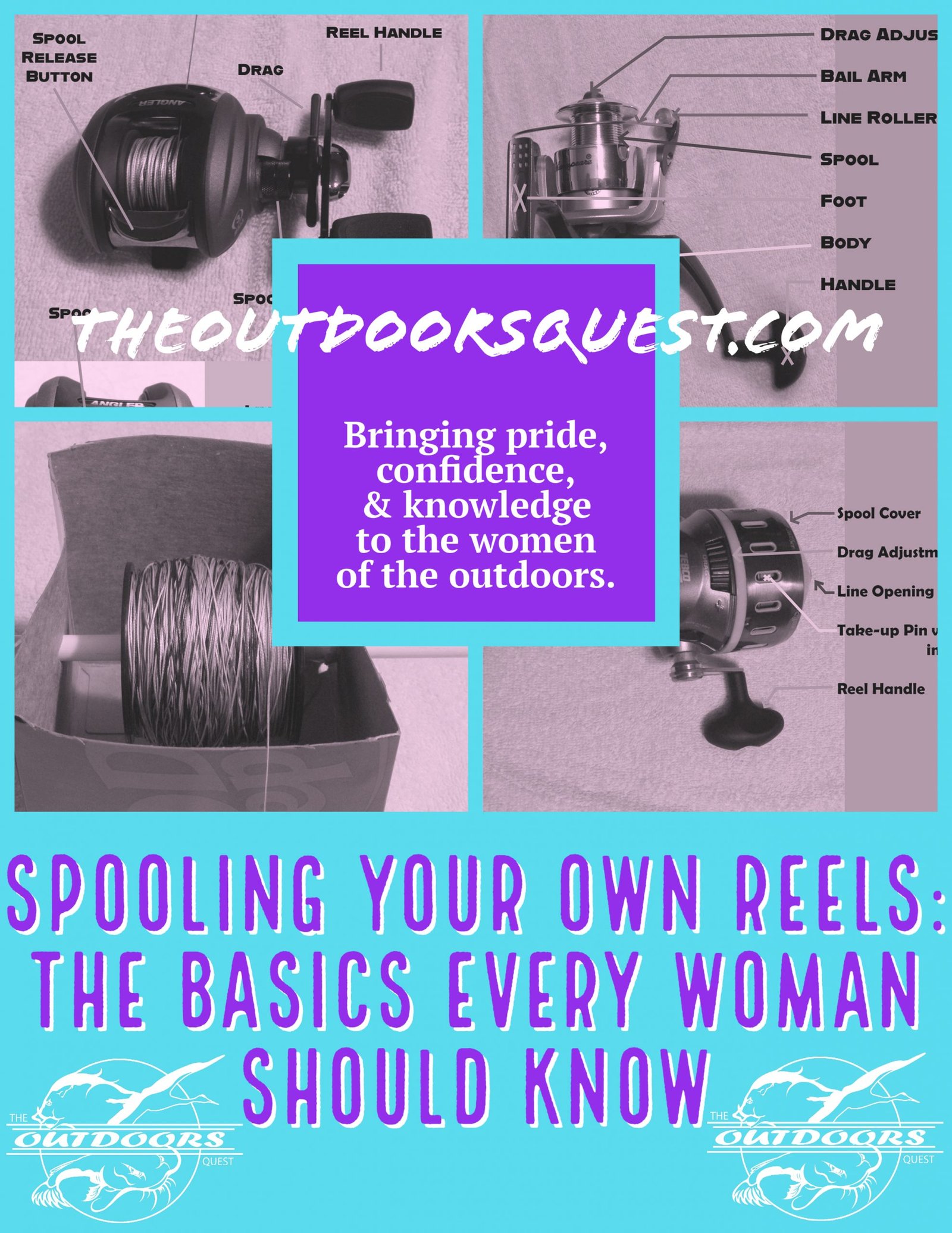 When you learn to spool your own fishing line you free yourself to a world of angling that knows no limits.