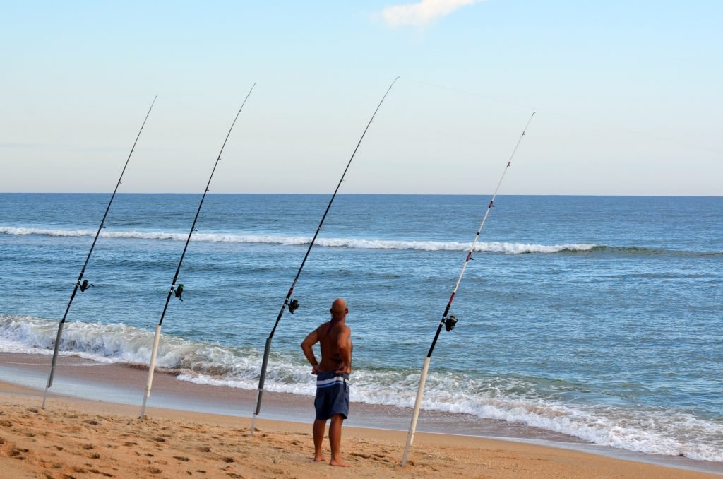 Surf fishing requires very specific gear, especially when it comes to rod selection