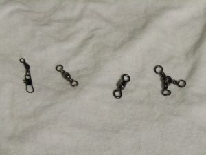 There are different styles, brands, and types of swivels that work well for catfishing
