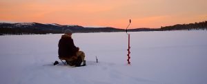 The bite will be slow when fishing in cold temperatures