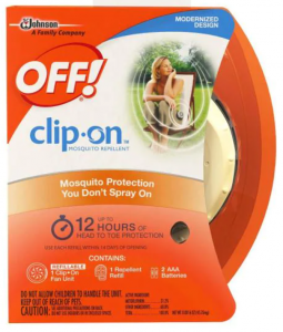 There are now clip-on deterrents that can be attached to your clothes, backpack, or other nearby items.