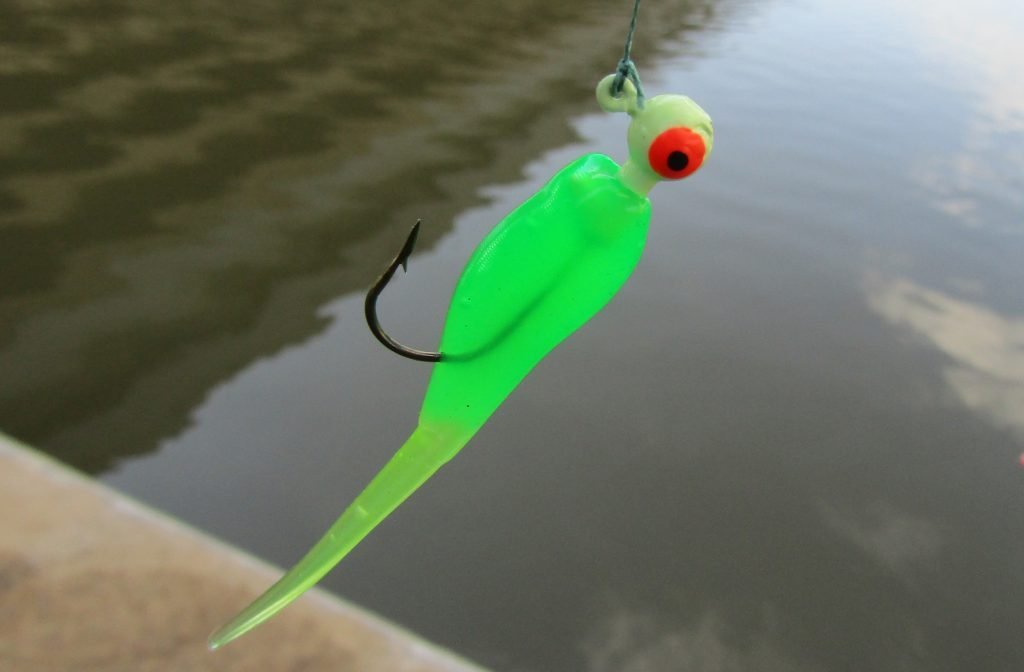 crappie sized soft plastics come in a variety of colors and shapes to attract a wide range of fish.