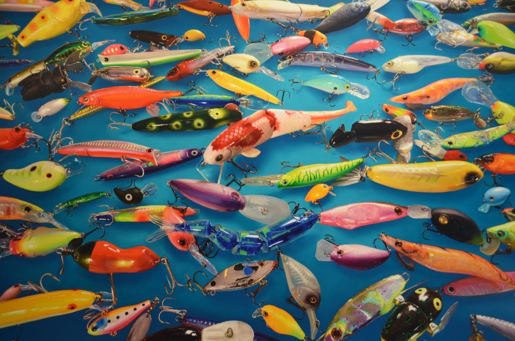 Hard baits can be found in almost any color pallet you might immagine.