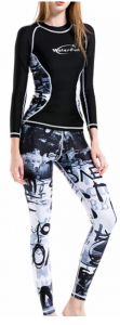 Skin suits can be a middle ground for some between regular fishing clothes and the more stiff wetsuit.