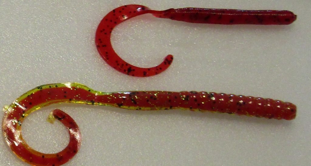 Finesse style plastics are generally soft and easily damaged so care is needed when fishing with them.