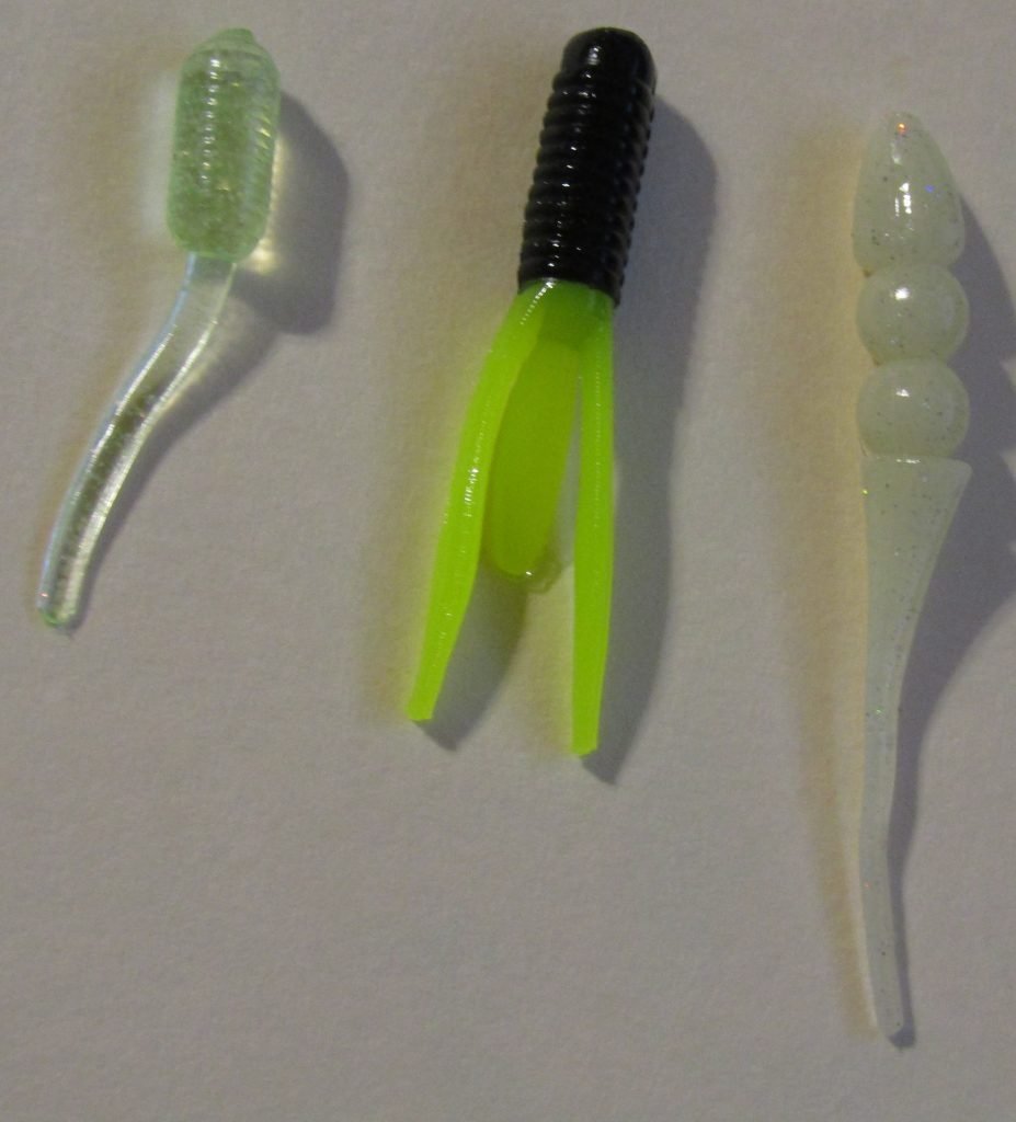 Finesse plastics tend to be smaller than other plastic baits and are significantly more reactive than the stiffer plastic lures.