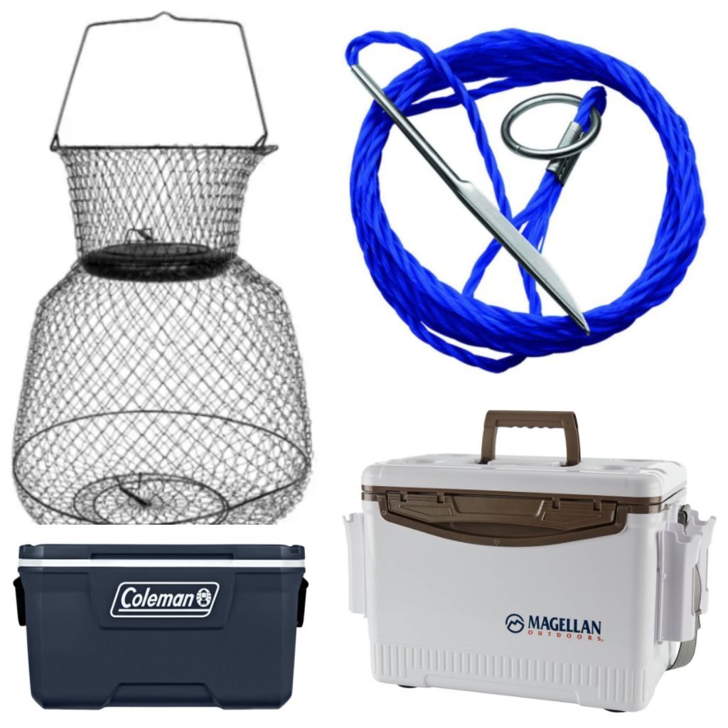 Fish baskets, Live wells, Stringers, Coolers...Options are limitless for preserving your catch.