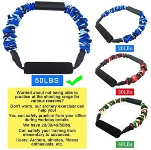 Archery Bands are a cheap means to building strength in the proper muscle groups for the upcoming hunting season.
