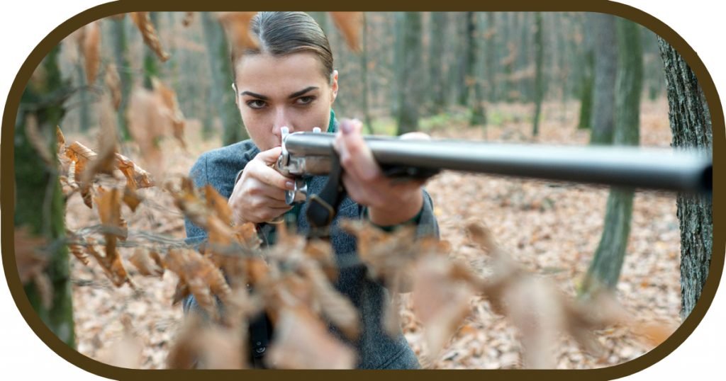 Female hunters can be as silent as nature.