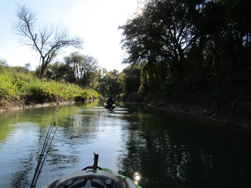 Still water is a big indicator that there's no fish feeding