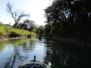 Still water is a big indicator that there's no fish feeding