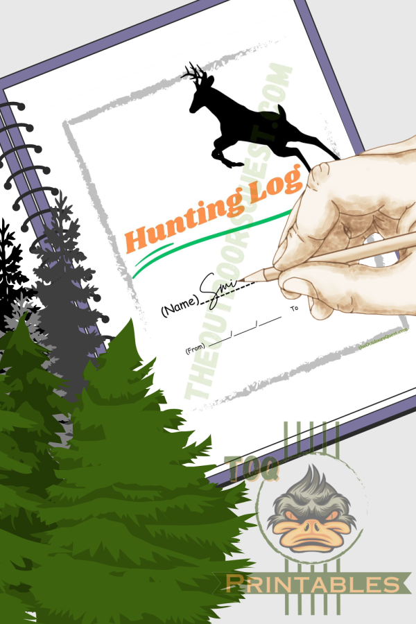 The Hunting Log works great for in the field notes, logging hunts and scouting trips year round as well as year after year, and keeping your family's hunting adventures for posterity.