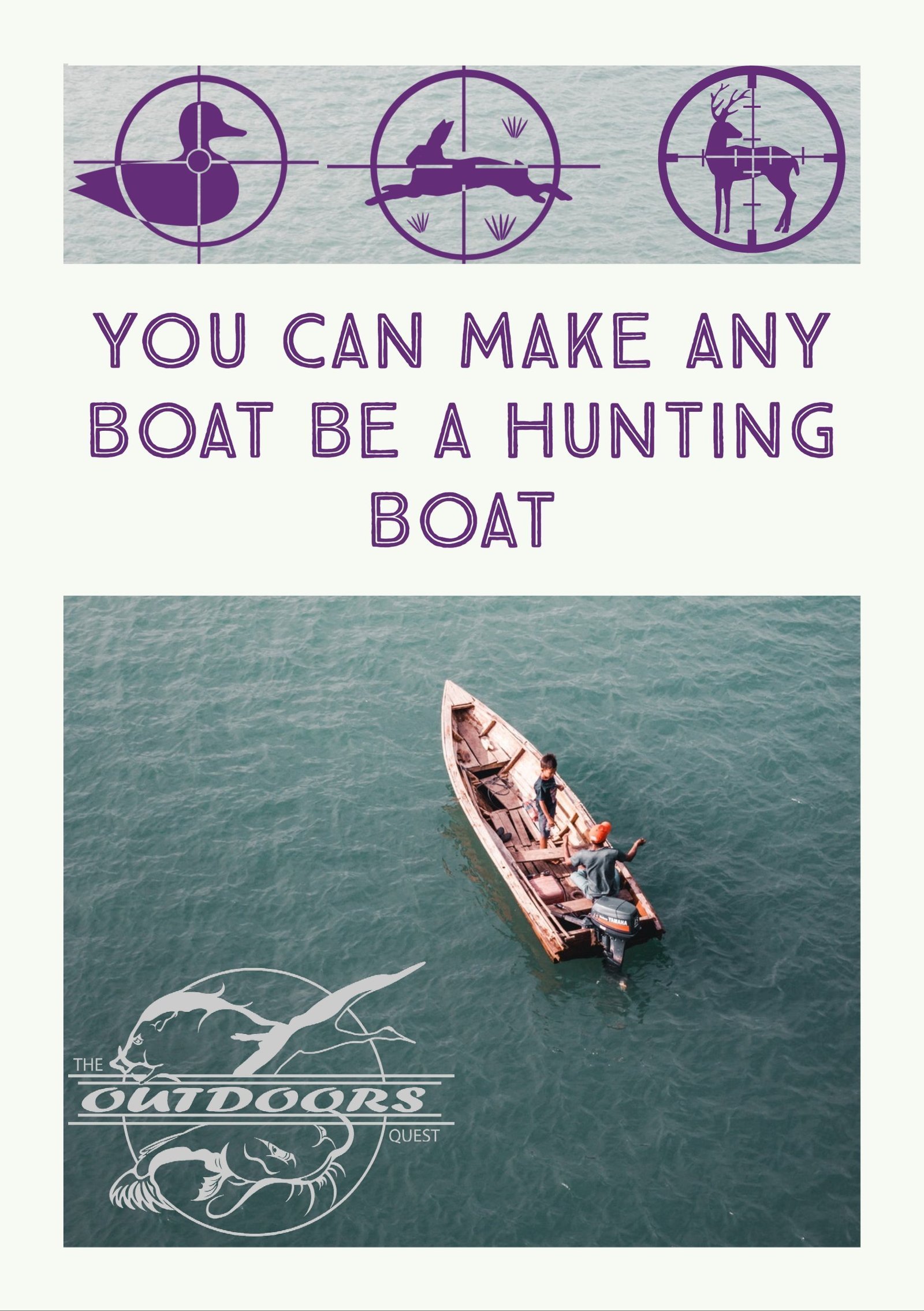Boater Safety is for anyone on the water. Hunting, Fishing, Kayaking, Camping, boarding...Safety first saves lives.