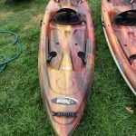 A basic Pelican fishing kayak can be modified to grow with the new angler as she develops more and more kayak fishing skills