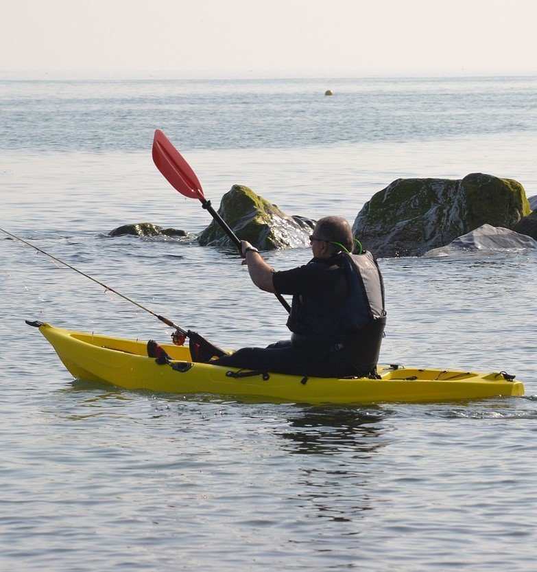 Overloaded Kayaks will sink lower into the water making staying dry impossible