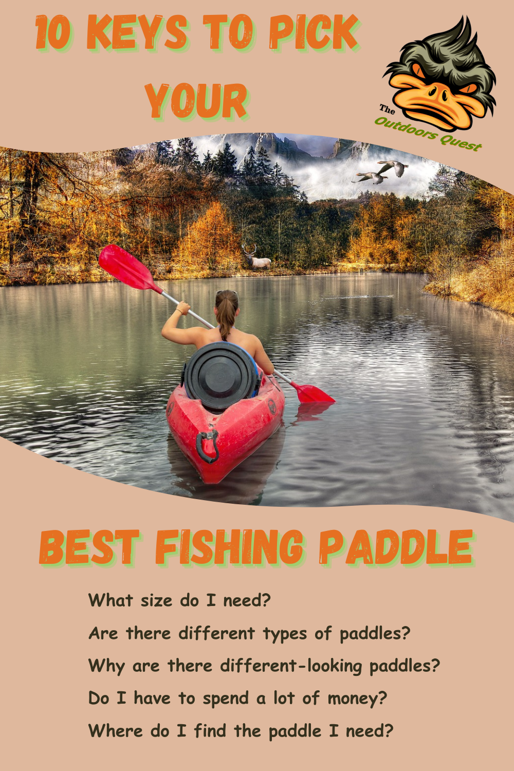 Choosing a Kayak Paddle is complicated. Finding the right one for a kayak angler can be frustrating. These 10 keys can take the apprehension out of your decision process.
