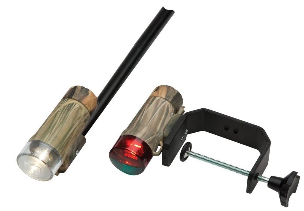 Some clamp on lights are not USCG approved, so ensure the ones you spend your money on will last when doing your own DIY modifications