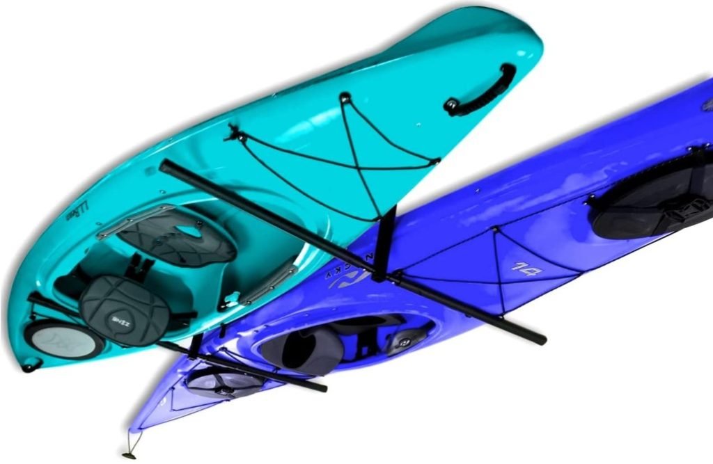 Depending on your space, kayak selection, and personal preference; a stationary setup may be your preferred suspension process.
