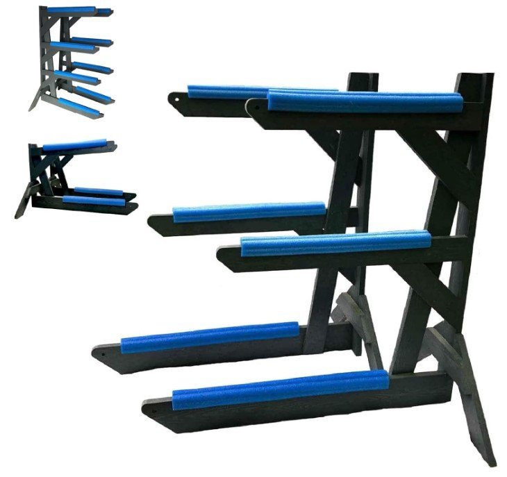 Some ready made racks are designed to be modified, altered, and set up for various kayak options.