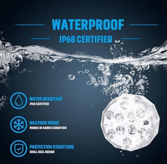 A variety of Waterproof and Submersible lights have become readily available for your kayak mods.