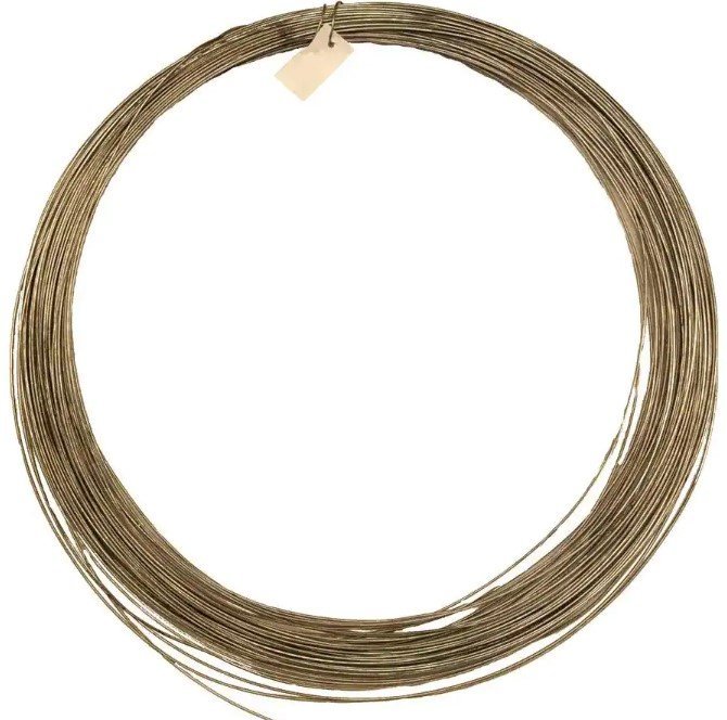 Stiff wire will help secure items to your kayak and help string wires through your kayak.