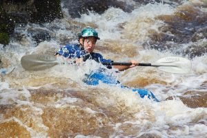 Whitewater kayaks can be some of the most stable, but will tip easily. The catch is, they upright themselves much easier than recreational kayaks.