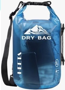 Dry bags are available in several sizes and shapes to hold your gear, tackle boxes, and just about anything else you may need on your kayak.