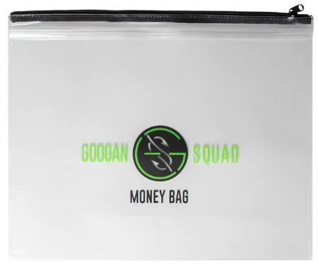 The Googan money bag is great for a variety of tackle storage needs.