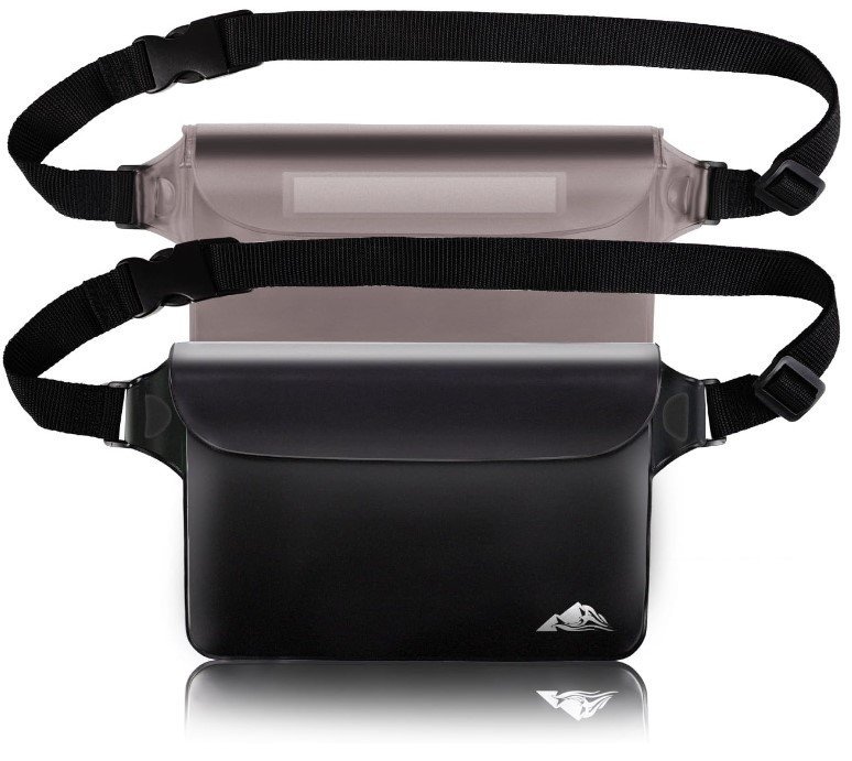Some dry bags are small and easy to carry even when you are walking the banks.